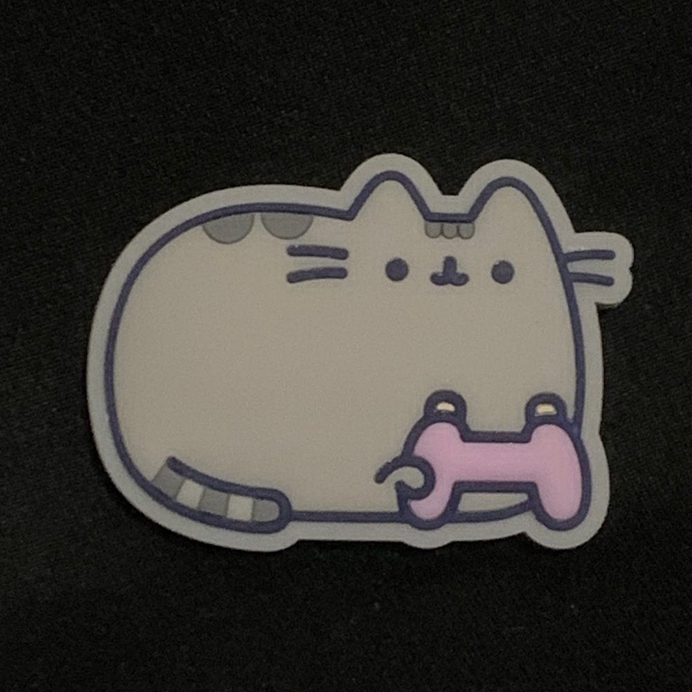 Pusheen Gamer Cable Bite Electronic Clip